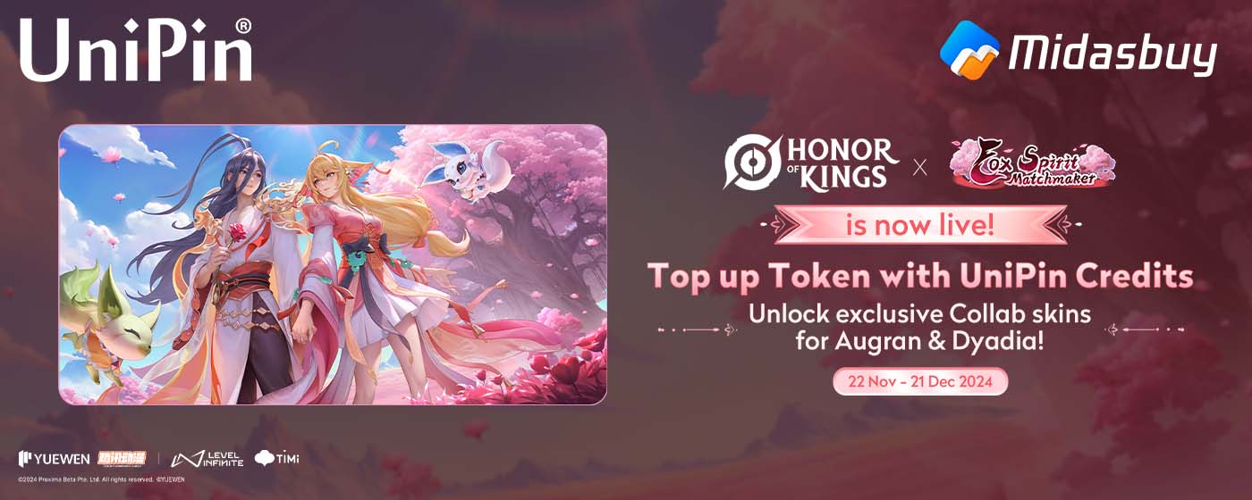 Experience The Romance Between Human and Spirits In Collaboration of Honor Of Kings x Fox Spirit Matchmaker! (MY)
